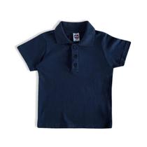 Camiseta Azul Marinho com Gola Polo/Tam:1t/TipTop