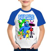 Camiseta Babão Rainbow Friends Blue Turma Roblox