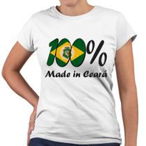 Camiseta Baby Look 100% Made in Ceará