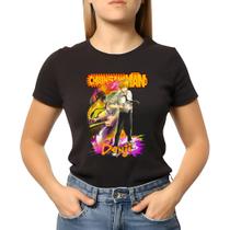 Camiseta Baby Look Anime Chainsaw Man Denji 100% Algodao Camiseta Baby Look Anime Chainsaw Man Denji 100% Algodao