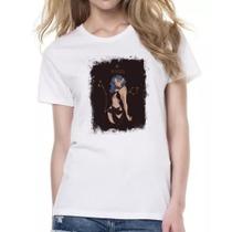 Camiseta Baby Look Anime Signo de Peixes Camiseta Baby Look Anime Signo de Peixes