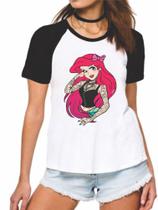 Camiseta Baby Look Ariel do Rock