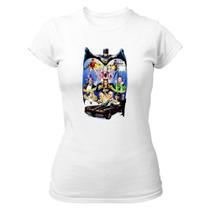 Camiseta Baby Look Batman Retro 66