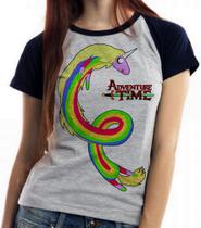 Camiseta Baby Look Blusa Feminina Adventure Time Lady Iris