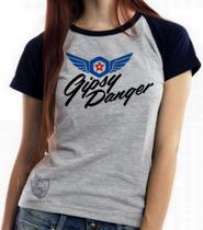 Camiseta Baby Look Blusa Feminina Gipsy Danger