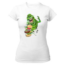 Camiseta Baby Look Caça Fantasmas Ghostbusters Geleia