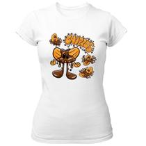 Camiseta Baby Look Churros chocolate splash