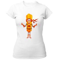 Camiseta Baby Look Churros Super Heroi