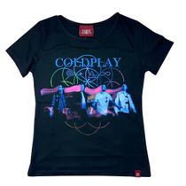 Camiseta Baby Look Coldplay Symbols - CHEMICAL