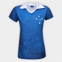 Camiseta Baby Look Cruzeiro Esportiva Feminina Camiseta Baby Look Cruzeiro Esportiva Feminina