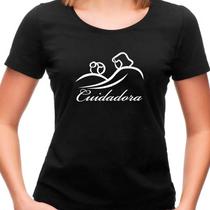 Camiseta Baby Look Cuidadora De Idosos - Camisa Feminina