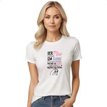 Camiseta Baby Look Dia das maes fugir com filhos Camiseta Baby Look Dia das maes fugir com filhos