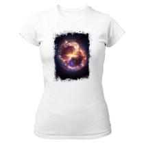 Camiseta Baby Look Divertida Big Bang Universo 1