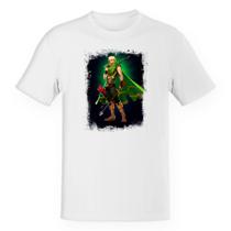 Camiseta Baby Look Divertida Empires and Puzzles Heroi Gregorion