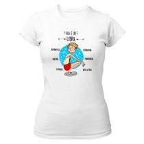 Camiseta Baby Look Ela é de Libra Camiseta Baby Look Ela é de Libra