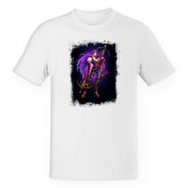 Camiseta Baby Look Empires and Puzzles Heroi Domitia Traje 1