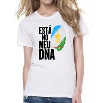 Camiseta Baby Look Esta no meu DNA Roraima