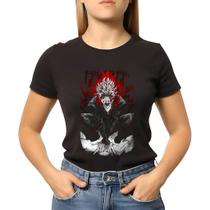 Camiseta Baby Look Exclusiva Anime Okarun Dandadan Algodao Camiseta Baby Look Exclusiva Anime Okarun Dandadan Algodao