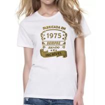 Camiseta Baby Look Fabricada em 1975 sendo incrivel