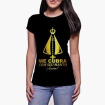 Camiseta Baby Look Feminina 05-Nossa Senhora Aparecida mãe de Deus
