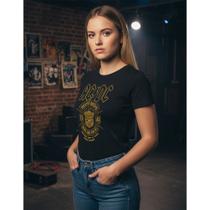 Camiseta Baby Look Feminina Acdc Dirty Deeds 100% Algodão