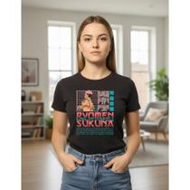 Camiseta Baby Look Feminina Anime Ryomen Sukuna Jujutsu