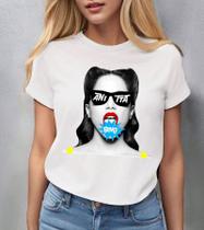 Camiseta Baby Look Feminina Anitta 100% Algodao Mode 4 Camiseta Baby Look Feminina Anitta 100% Algodao Mode 4