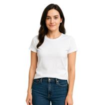 Camiseta Baby Look Feminina Basica 100% Algodão Novidades