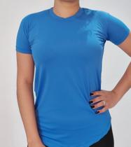 Camiseta Baby Look Feminina Dry Fit Long Line Proteção UV50+