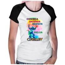 Camiseta Baby look feminina espectro autismo mãe autista Camiseta Baby look feminina espectro autismo mãe autista