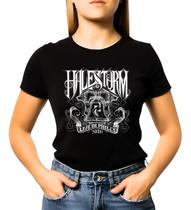 Camiseta Baby Look Feminina Halestorm 100% Algodao Mode 03