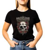 Camiseta Baby Look Feminina Halestorm 100% Algodao Mode 04