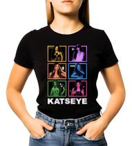 Camiseta Baby Look Feminina Katseye 100% Algodao Mode 02