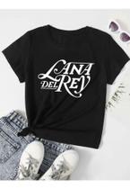 Camiseta Baby Look Feminina Lana Del Rey Camisa 100% Algodão