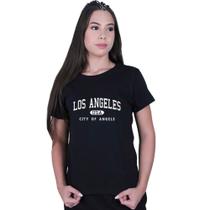 Camiseta Baby Look Feminina Los Angeles City of Angels