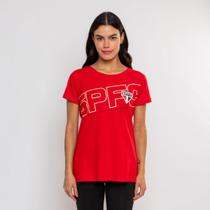 Camiseta Baby Look Feminina Oficial São Paulo SPFC Camiseta Baby Look Feminina Oficial São Paulo SPFC