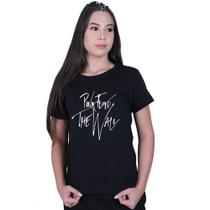 Camiseta Baby Look Feminina Pink Floyd The Wall