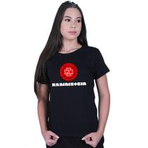 Camiseta Baby Look Feminina Rammstein Rock