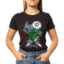 Camiseta Baby Look Feminina Sexta Feira 13 Halloween