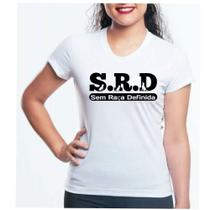 Camiseta Baby look feminina srd cachorro sem raça pet vira lata