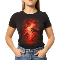 Camiseta Baby Look Feminina Stranger Things 100% Algodao Camiseta Baby Look Feminina Stranger Things 100% Algodao