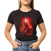 Camiseta Baby Look Feminina Stranger Things Personalizada Camiseta Baby Look Feminina Stranger Things Personalizada