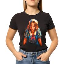 Camiseta Baby Look Feminina Stranger Things Robin Exclusiva