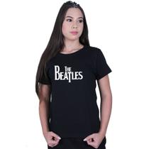 Camiseta Baby Look Feminina The Beatles Banda Rock