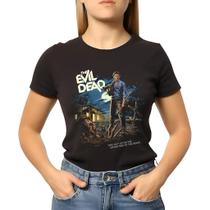 Camiseta Baby Look Feminina The Evil Dead Halloween