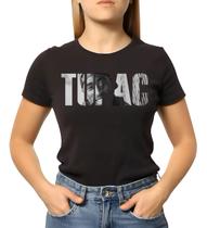 Camiseta Baby Look Feminina Tupac Algodao Mode1