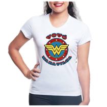 Camiseta baby look feminina vovó maravilha dia das mães avó