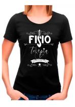 Camiseta Baby look Fisio fisioterapeuta fisioterapia