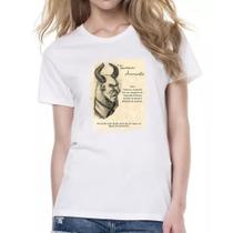 Camiseta Baby Look Grimm Livro Taureus Armanta