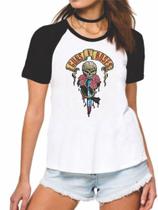 Camiseta Baby Look Guns Roses Modelo 4 - Casa Mágica